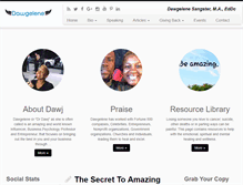Tablet Screenshot of dawgelenesangster.com